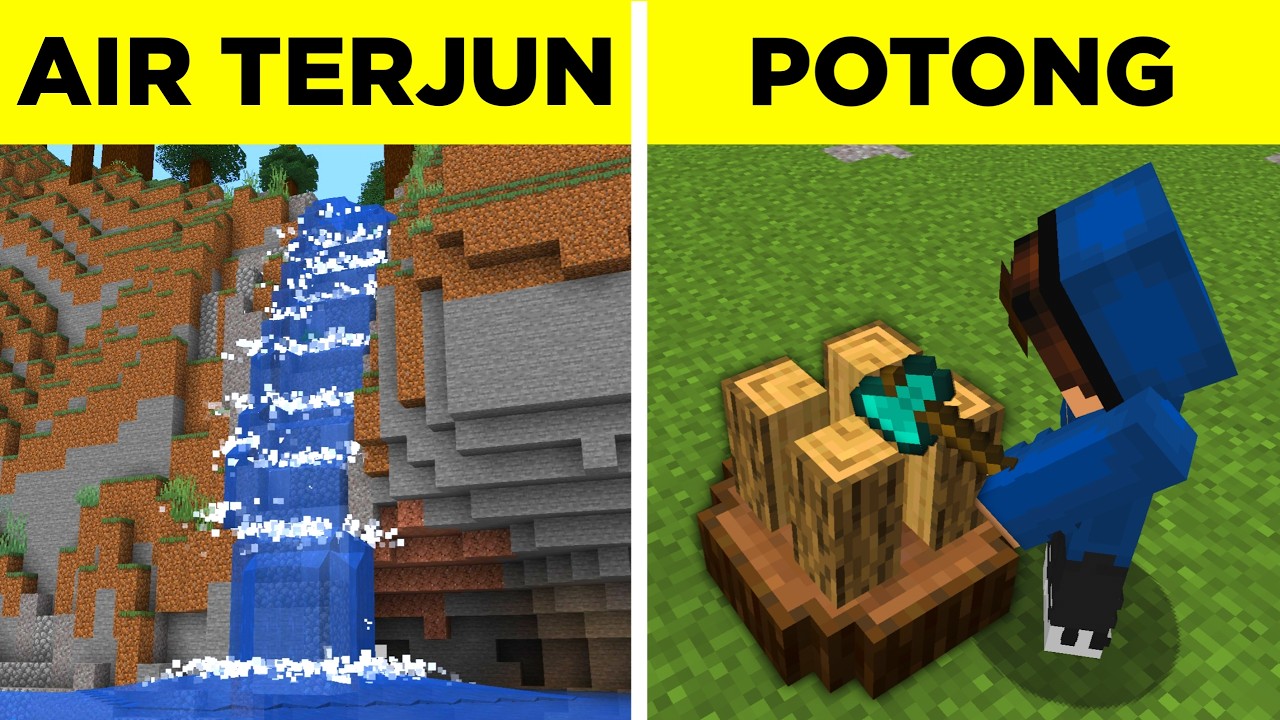 33 Features That MOJANG FORGOT In Minecraft