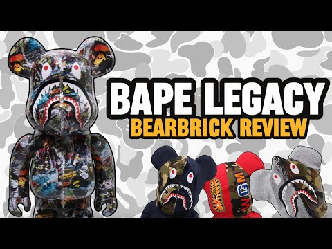 Bape Legacy Bearbrick - First Look and Unboxing - YouTube