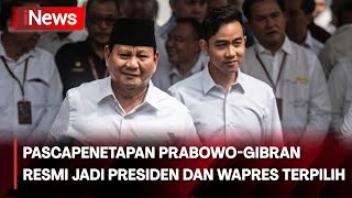 [FULL] Pascapenetapan Prabowo dan Gibran Sebagai Presiden dan Wakil Presiden - Breaking News 24/04