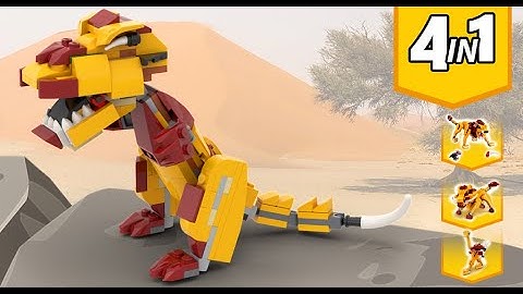 Lego 31112 T-REX Alternative Build