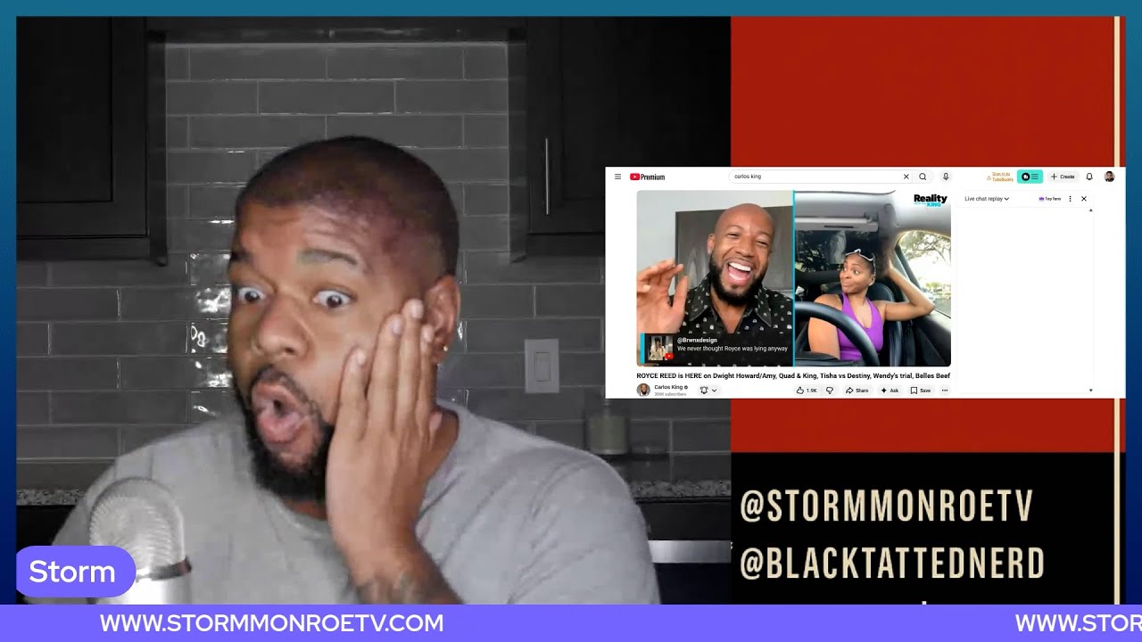 STORM REACTS TO ROYCE REED & CARLOS KING DISCUSSING DWIGHT HOWARD!