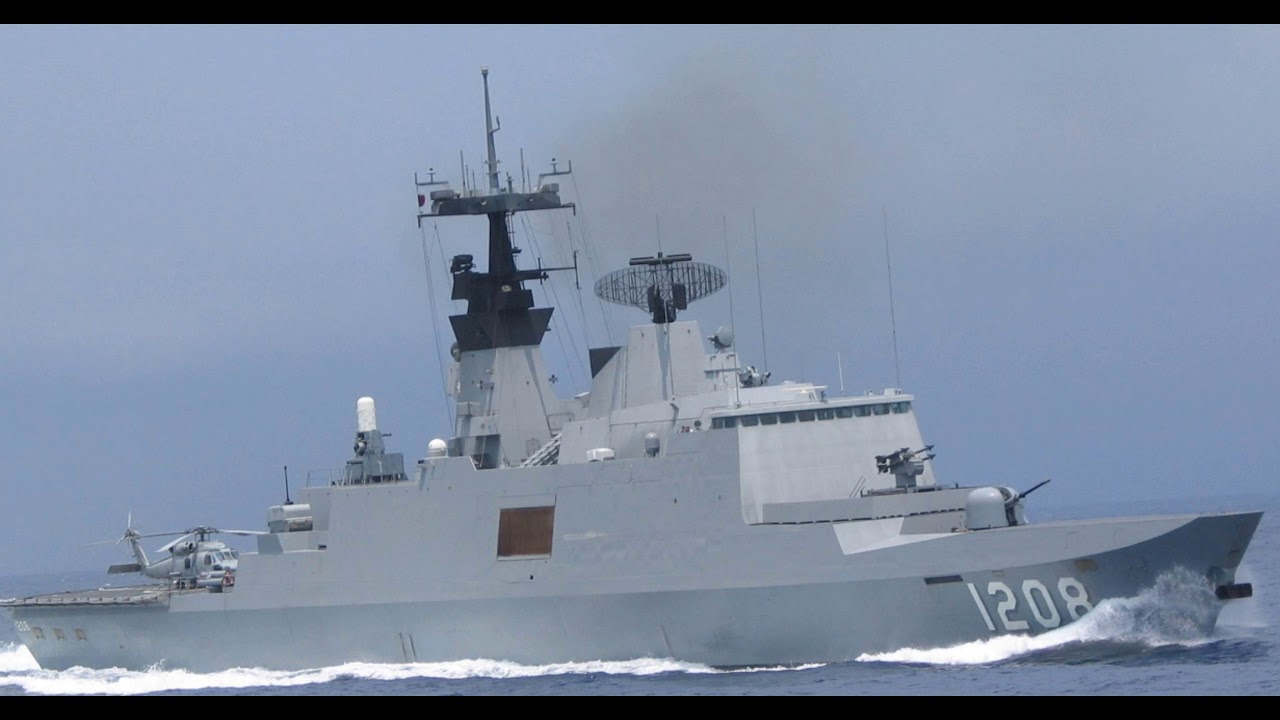 ROC Navy La Fayette La Fayette 中華民國海軍拉法葉巡防艦剪輯