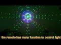Christmas Decor Light 20 Patterns RGB Laser Projector