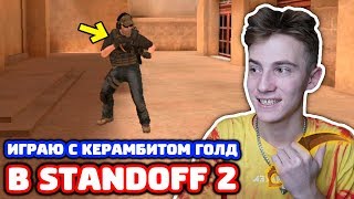 ИГРАЮ С КЕРАМБИТОМ ГОЛД В STANDOFF 2!