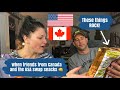 American and Canadian Swap Snacks!