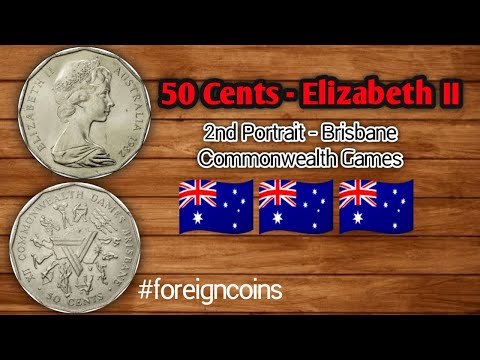 50 Cents - Elizabeth II | Commonwealth Games Commemorative Coin