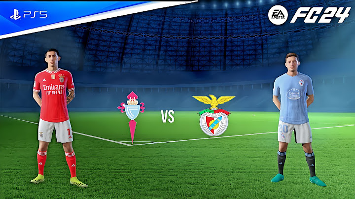 FC 24 - SL Benfica vs RC Celta | Club Friendly Full Match Gameplay | PS5™ [FHD]