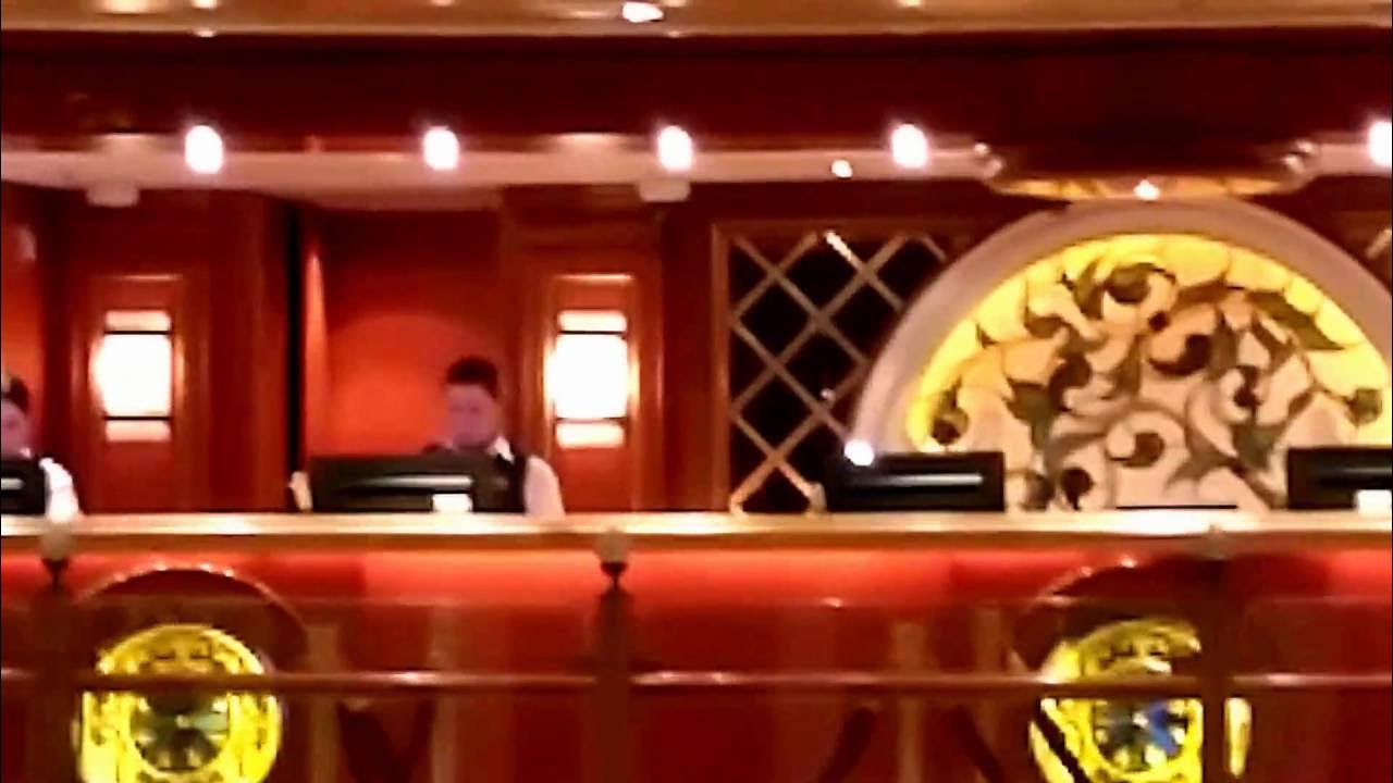 Purser's Desk (Main Reception) Onboard Emerald Princess YouTube