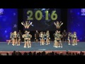 CheerSport Great White Sharks Worlds 2016 (Finals)