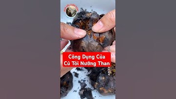 Bạn đã biết công dụng tuyệt vời của Củ Tỏi Nướng Than chưa?