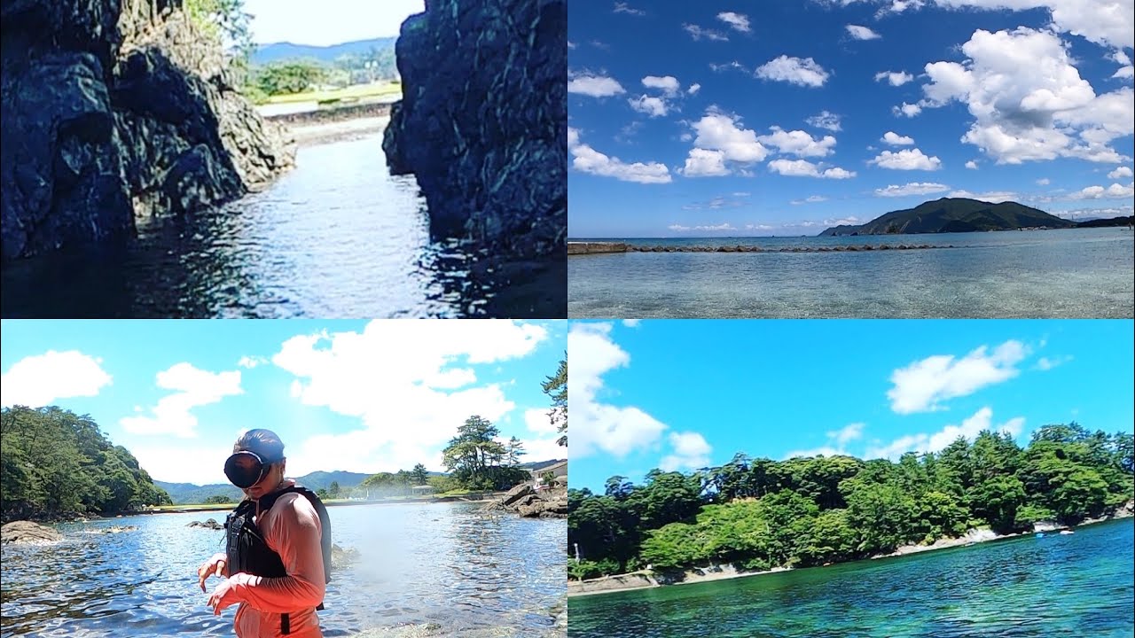 Shiroyama Beach, Fukui 城山海水浴場 福井県
