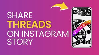 How to Share Threads on Instagram Story | Easy