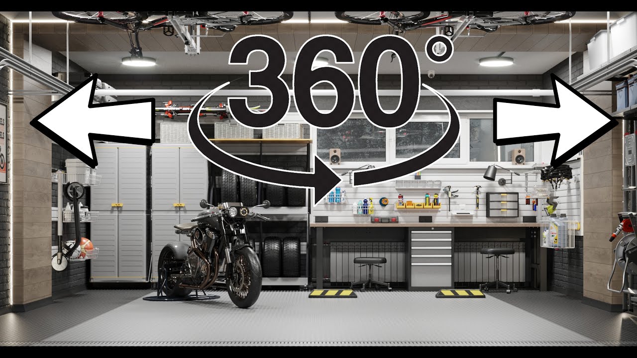 Проект современного гаража / Modern garage project