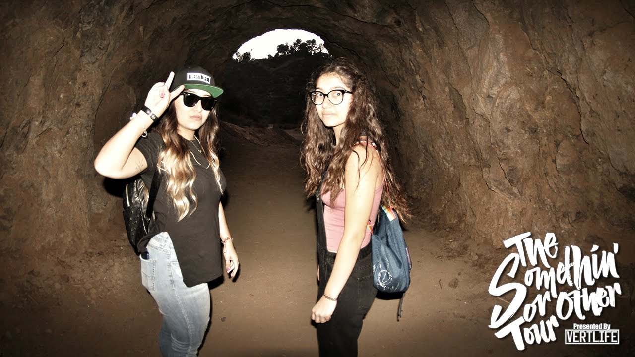 The original BAT CAVE in the Hollywood Hills - Bronson Caves!