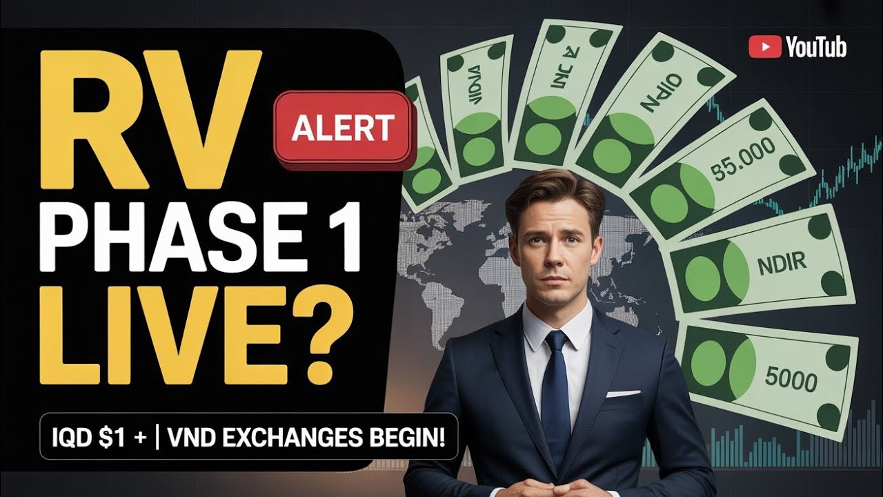 RV Phase 1 is LIVE Silent IQD & VND Exchanges Are Happening NOW
