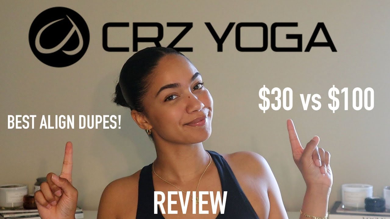 THE BEST LULU ALIGN DUPES! CRZ YOGA x BUTTERLUXE