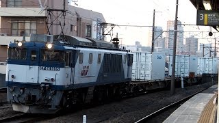 2020/03/06 JR Freight: Cargo Train by EF64 1035 at Shitte