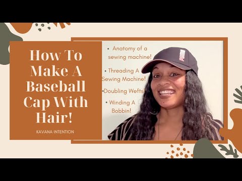 How To Make A Grab-N-Go Baseball Cap With Hair Attached
