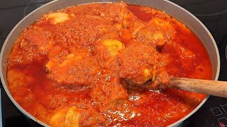 How To Make Nigerian Turkey Stew Without Frying| Nigerian Turkey Stew