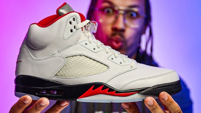 The 'Fire Red' Air Jordan 5 Has An Official Release Date