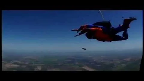 Cathy Speck Sky-diving for ALS