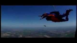 Cathy Speck Sky-diving for ALS