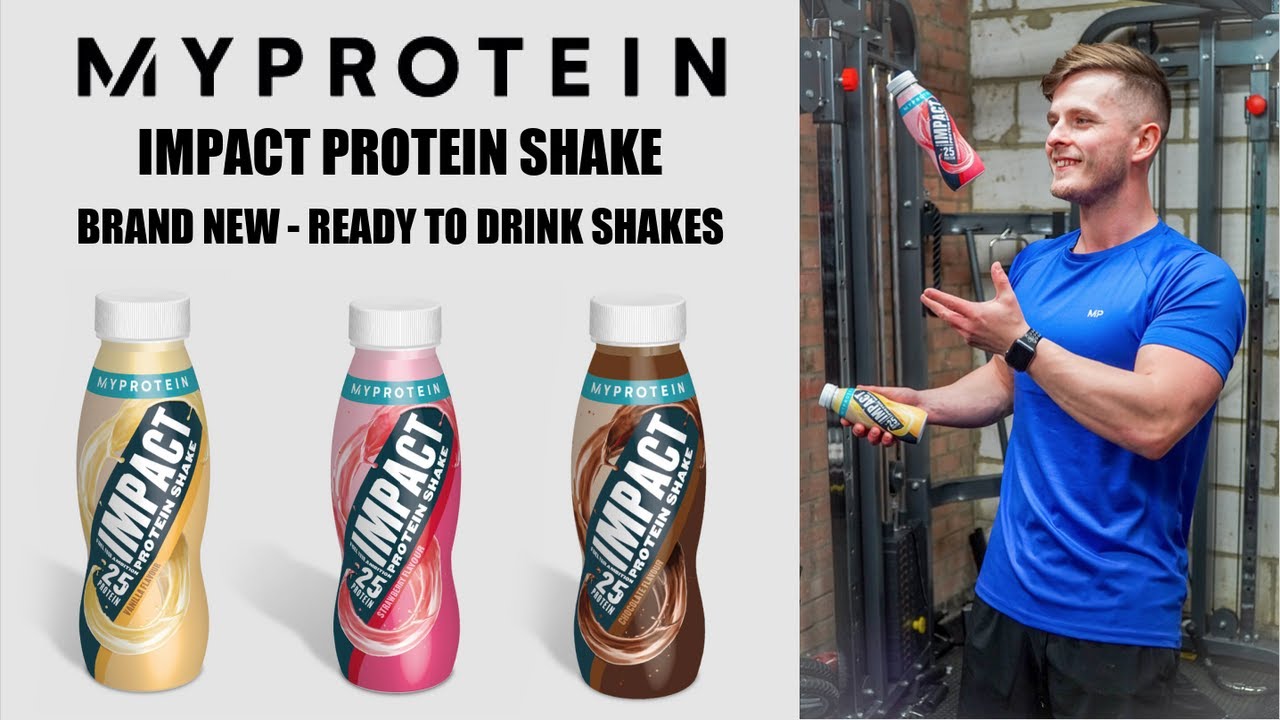 MyProtein NEW Impact Protein Shake - Ready to drink! New Products Haul
