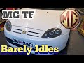 MG TF Poor Running, Multiple Faults. P0340 P0130 P0121 P0120 P0170 P0300 P0313