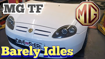 MG TF Poor Running, Multiple Faults. P0340 P0130 P0121 P0120 P0170 P0300 P0313
