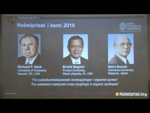 2010 Nobel Prize in Chemistry Announcement thumbnail