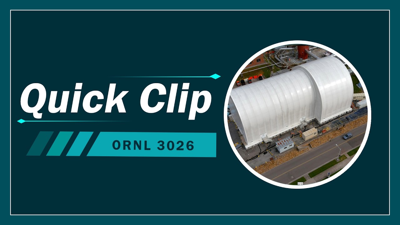 Quick Clip - ORNL 3026 BROKK Remove 1st Drum of Waste