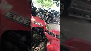 Suzuki eiger snorkel bogging Suzuki Eiger Snorkel Bogging