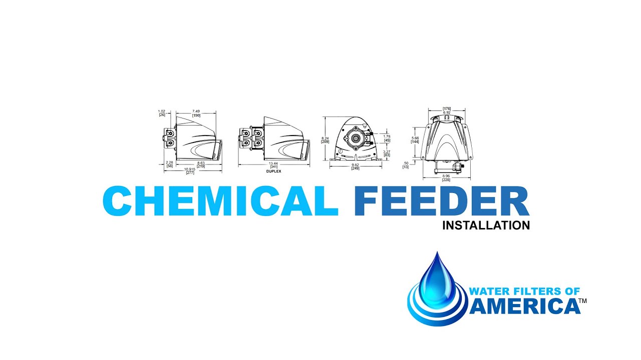 Water Filters of America Chemical Feeder System YouTube