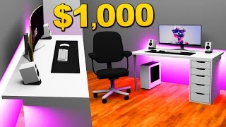 $1000 Desk Setups [Setup Builds]
