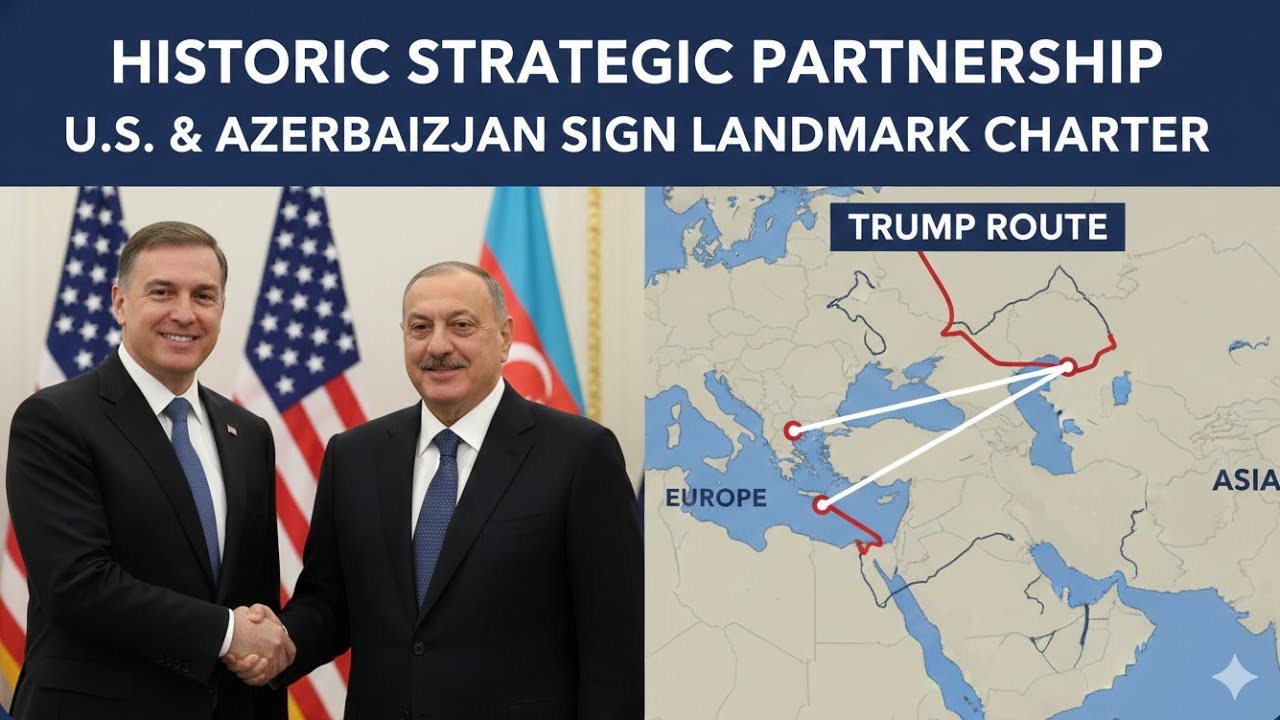 "Historic Strategic Partnership: U.S. and Azerbaijan Sign Landmark Charter in Baku"