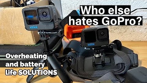 my solution to GoPro OVERHEATING and BATTERY issues | it’s been a nightmare