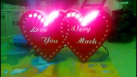 Led trai tim doi( my design)