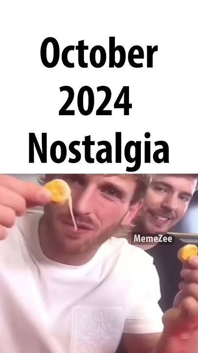 october nostalgia