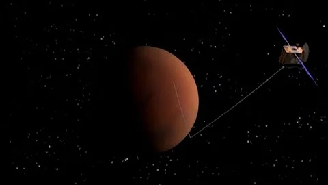 Salt water lake detected on Mars