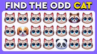 Find the ODD One Out - Animals Edition 🐵🐶🐼 Easy, Medium, Hard - 30 levels