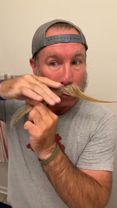 Mosstache made medium mustache wax. #bobandelliothismustache #mustache