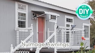 DIY NuImage Over The Door Awning  #awning #beginnerfriendly #doors