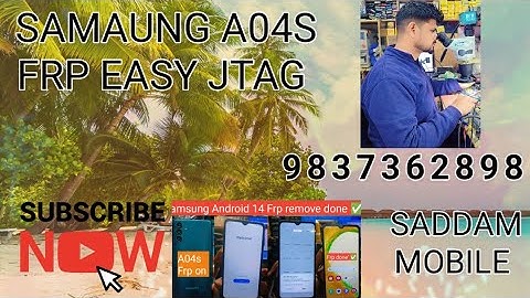 samsung a04s frp bypass | All Samsung frp Solution by EASY JTAG 💯12 December 2025