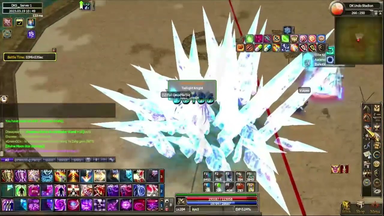 Dekaron pvp | Segnale vs Mage need to up tanking game 😅