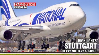 Aviation HIGHLIGHTS Stuttgart: Military & Cargo Operations Planespotting