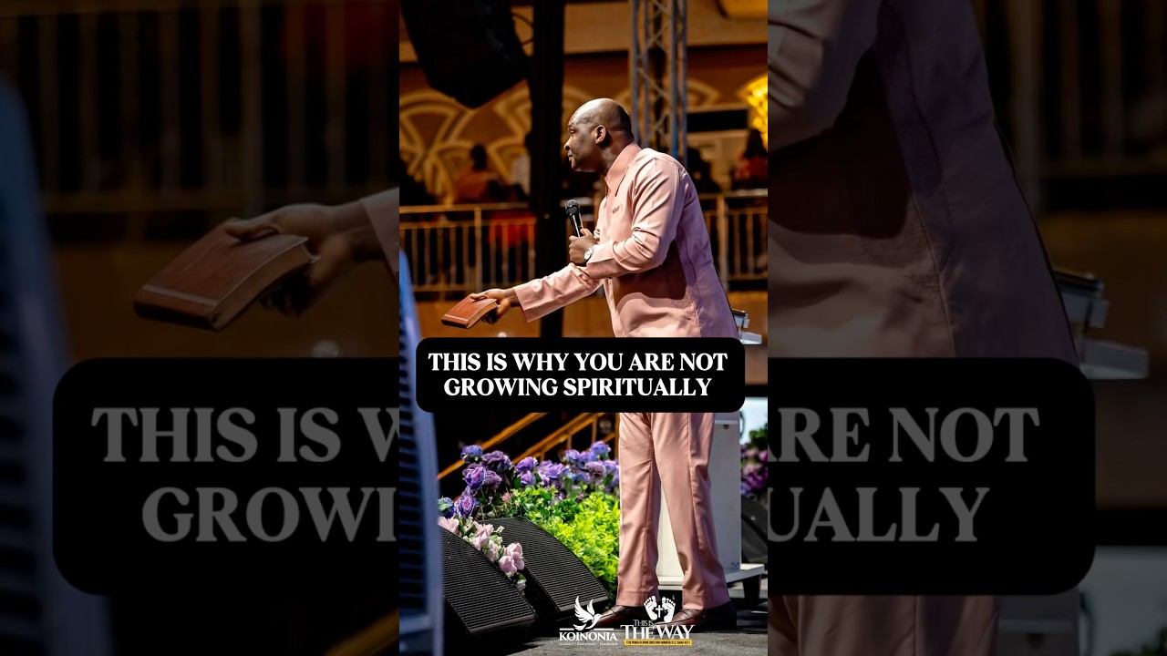 This is why you are stunted spiritually #apostlejoshuaselman #motivation #inspiration