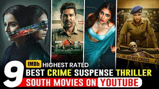 Top 9 New South Indian Suspense Thriller Movies In Hindi 2025 South Investigation Thriller Movies