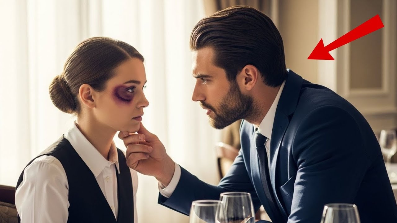 The Waitress Hid Her Black Eye With Makeup — The Mafia Boss Noticed and Asked Who Hurt You