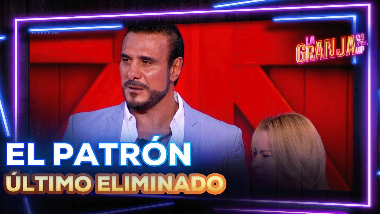 ¡El Patrón sale de La Granja VIP a poco de la gran final! Se reencuentra con su familia.