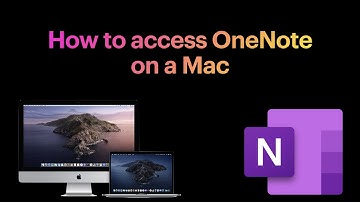OneNote on a Mac